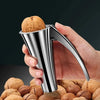 Multifunctional Zinc Alloy Nutcracker with Funnel Design for Walnuts and Nuts