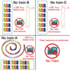 Automatic Domino Train Set - Educational Toy for Kids