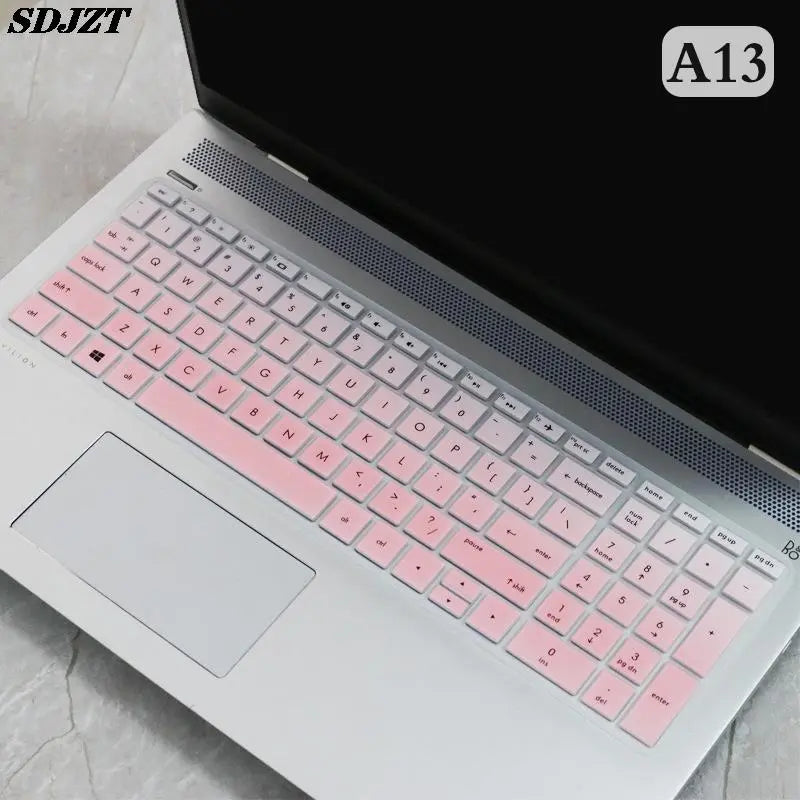 Silicone Keyboard Cover Protector for 15.6" HP Pavilion Laptops