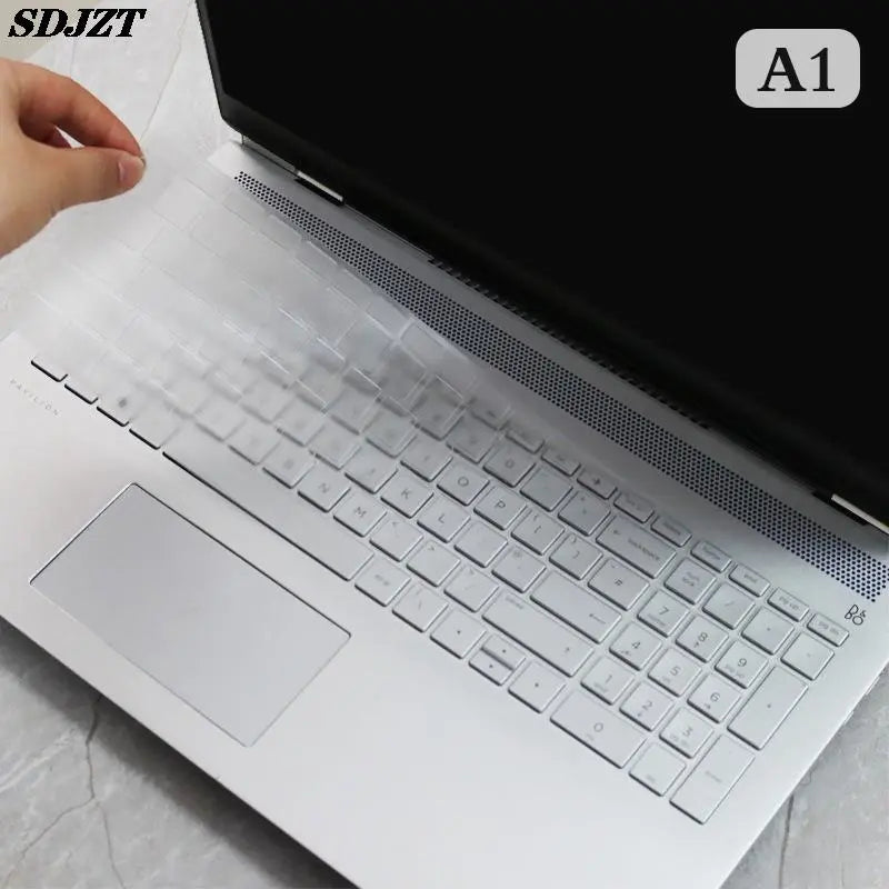 Silicone Keyboard Cover Protector for 15.6" HP Pavilion Laptops