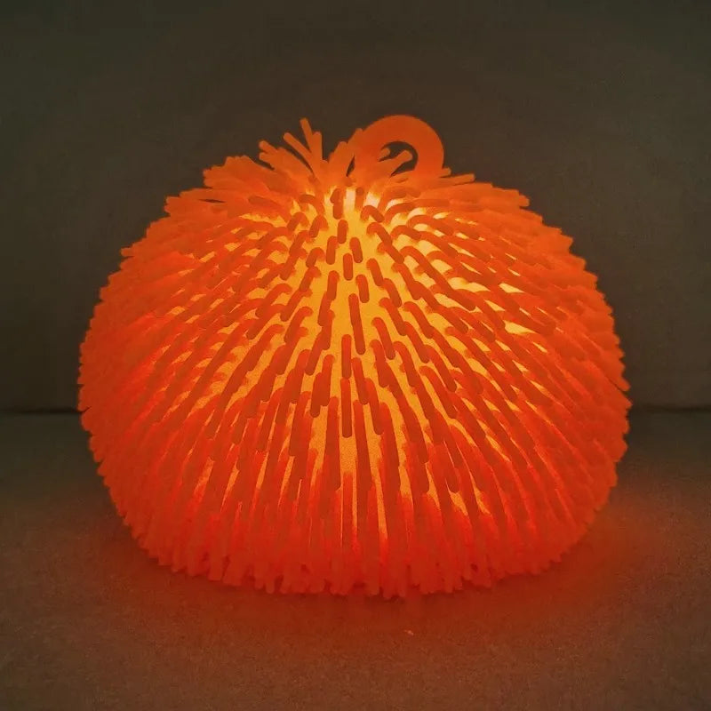 Densely Hairy Vent Ball with Light - Children's Soft Toy