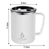 Load image into Gallery viewer, 500ml Stainless Steel Thermos Mug with Handle
