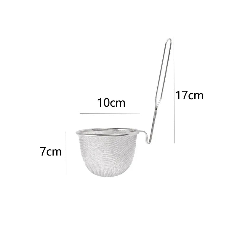 Stainless Steel French Fries Filter Spoon & Skimmer
