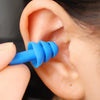 10PCS Reusable Soft Silicone Earplugs for Swimming and Noise Reduction