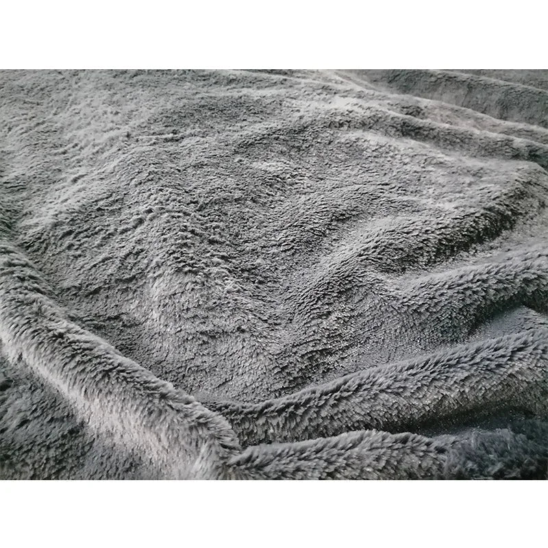 Soft and Warm 180x90cm Fur Bean Bag Bed Cover for Comfortable Living Room Furniture