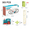 Automatic Domino Train Set - Educational Toy for Kids