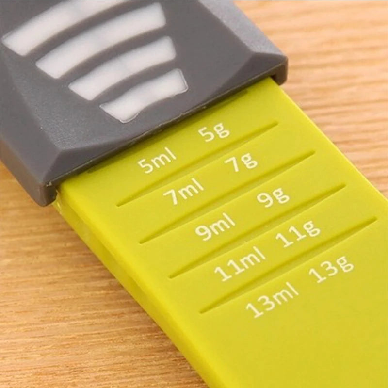 Adjustable Kitchen Scales and Measuring Spoon Set