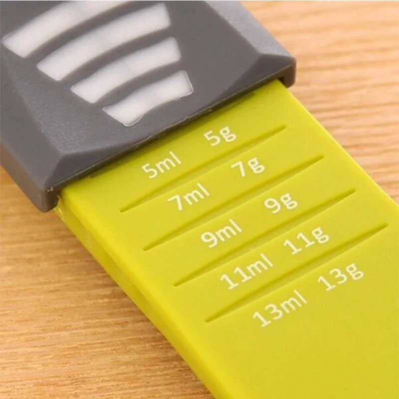 Adjustable Kitchen Scales and Measuring Spoon Set
