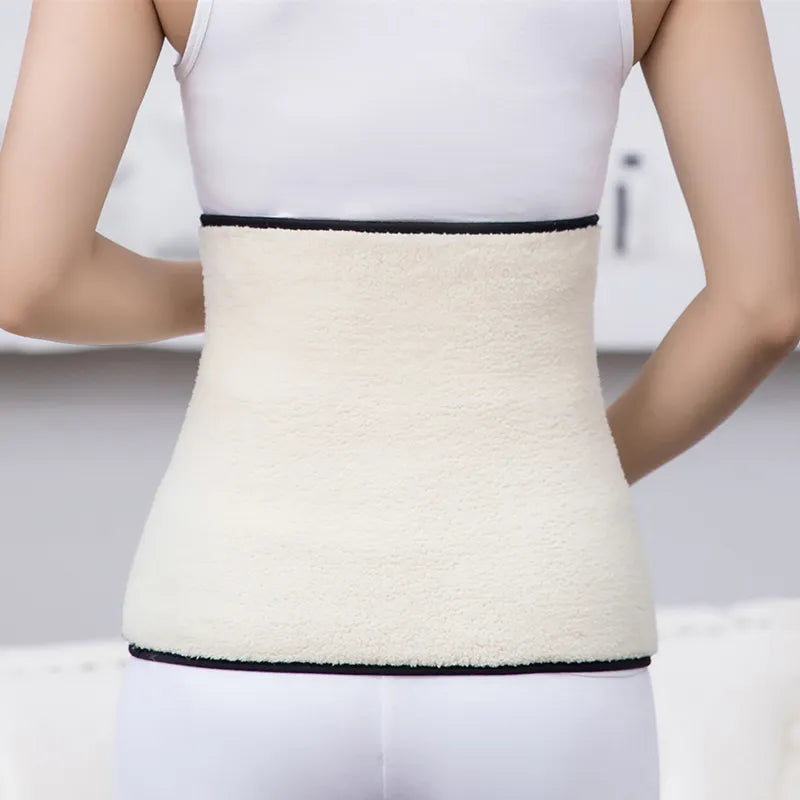 Winter Thicken Thermal Cashmere Waist Warmer for Lumbar Support
