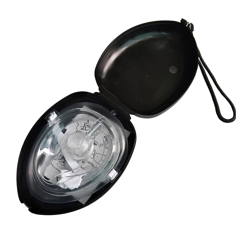 Professional CPR Breathing Mask for First Aid Rescuers