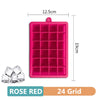 Large Silicone Ice Cube Tray with Multiple Grids