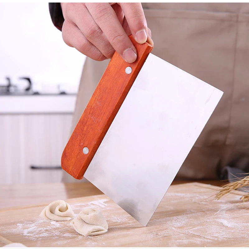 Stainless Steel Pastry Cutters and Cake Scraper with Scale