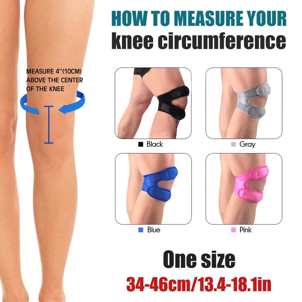 Adjustable Patella Knee Brace for Pain Relief and Support