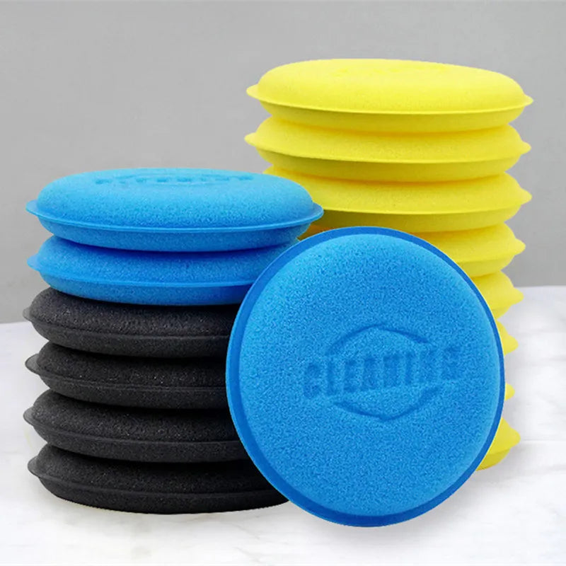 12-Pack Car Foam Wax Applicator Pads for Cleaning and Polishing