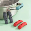 Protective Silicone Pan Handle Cover - Anti-Scalding Device - 2x Grey