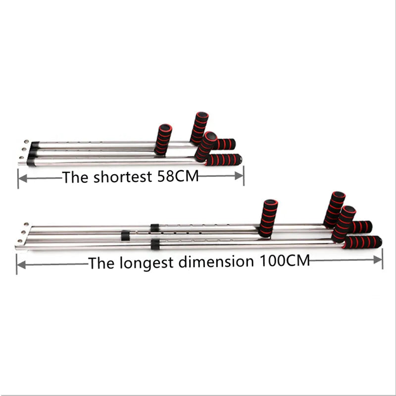 Adjustable 3-Bar Leg Stretcher for Flexibility Training
