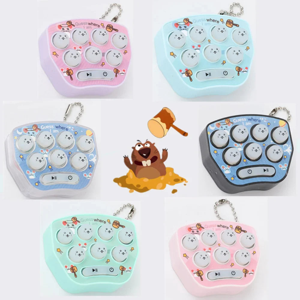 Whack A Mole Keychain Toy
