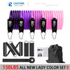 5-Tube Resistance Band Set with Accessories for Full-Body Workout