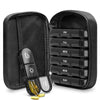 7-Day Pill Organizer - Portable Travel Box with Large Compartments for Medications - Style 1-A