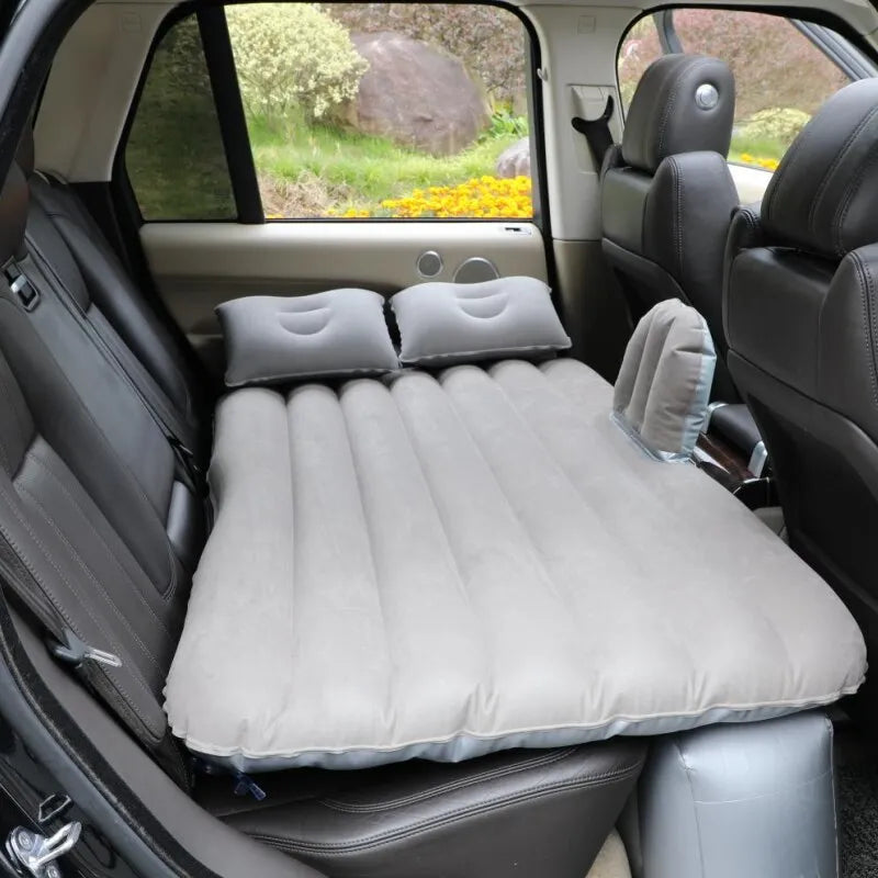 Ultra-Soft Inflatable Car Travel Bed for Comfort