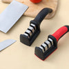 3-Stage Handheld Knife Sharpener - Tungsten / Ceramic Course / Ceramic Fine