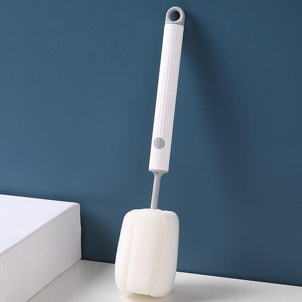 High-Quality Removable Sponge Baby Bottle Cleaning Brush