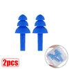 10PCS Reusable Soft Silicone Earplugs for Swimming and Noise Reduction