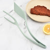 2-In-1 Grip Flip Tongs for Cooking Eggs and More