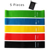 5-Piece Yoga Resistance Rubber Bands Set
