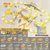 Electric Track Car Toy Set for Kids