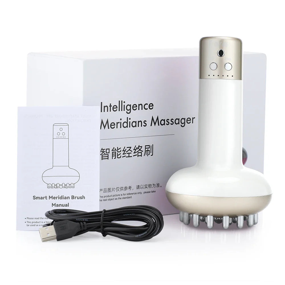 Electric Meridian Brush for Anti-Cellulite Body Slimming