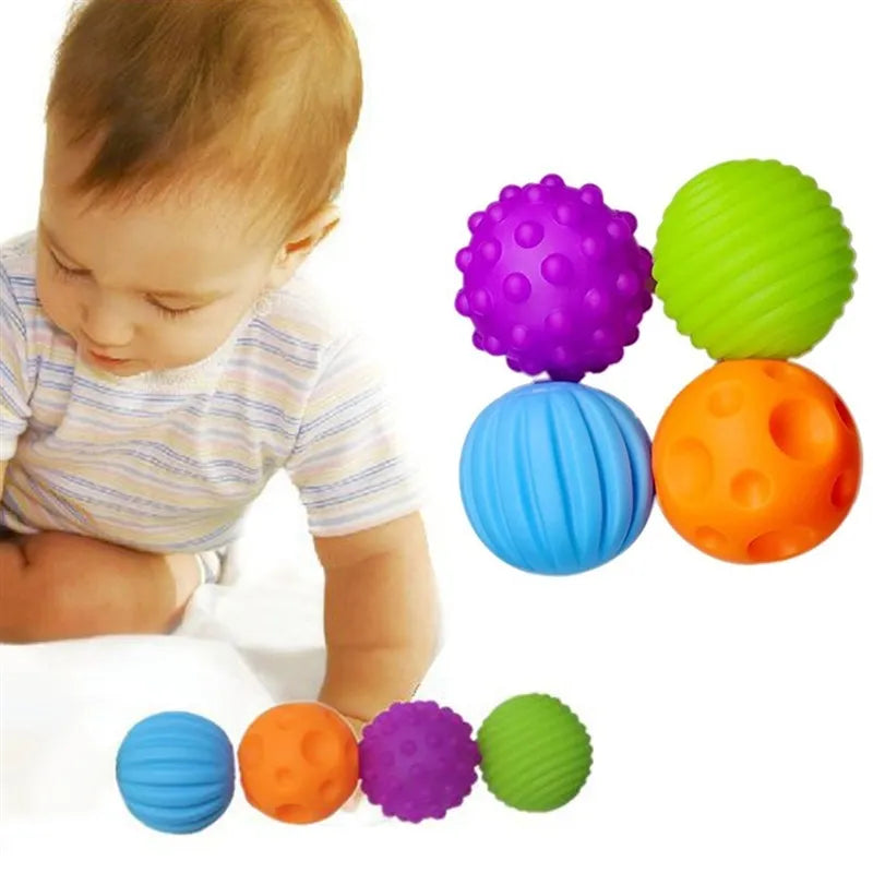 Textured Baby Sensory Ball Set (6 Pack)