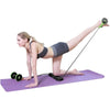 Multifunctional Abdominal Wheel Exercise Set with Resistance Band and Knee Mat