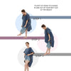 Load image into Gallery viewer, Quick-Dry Microfiber Surf Poncho Towel for Adults