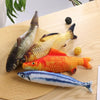 Plush Cat Toy Simulation Fish