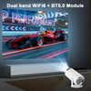 Transpeed 4K Android Projector with Dual Wifi6 and BT5.0