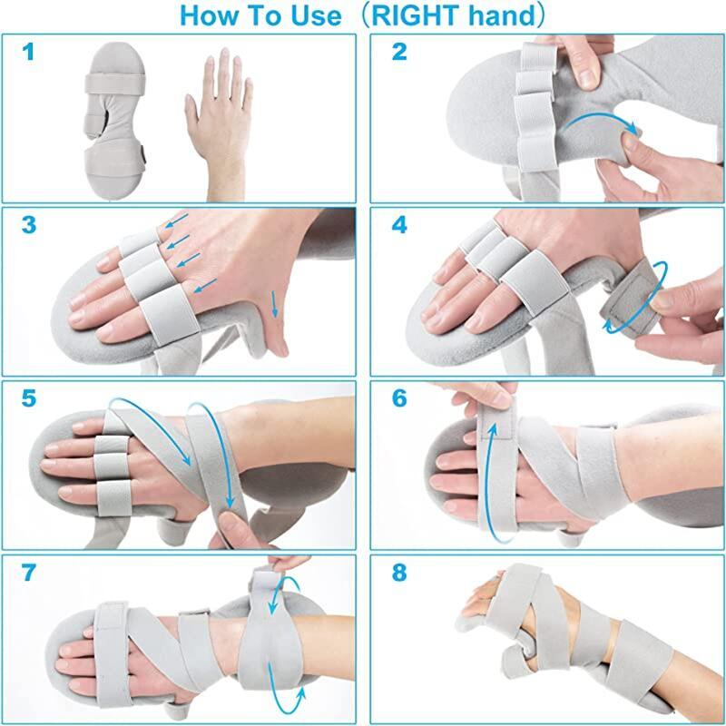 Adjustable Hand Brace Support - Orthopaedic Arthritis Tendonitis Rehabilitation