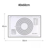 Non-Stick Silicone Baking Mat for Pizza Dough and Pastry Making