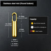 Portable Stainless Steel Waterproof Pill Box for Travel