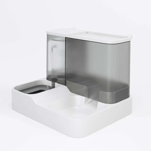 Large Capacity Automatic Pet Food and Water Dispenser
