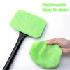 Car Window Cleaner Kit with Long Handle for Interior Glass