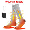 Rechargeable Heated Socks for Winter Sports