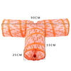 Kitty Tunnel Tube Pet Toy with Peek Hole