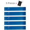 5-Piece Yoga Resistance Rubber Bands Set
