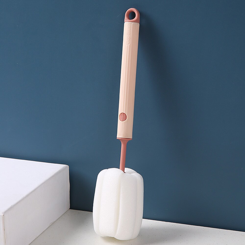 High-Quality Removable Sponge Baby Bottle Cleaning Brush