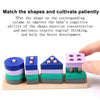 Mini Montessori Wooden Building Blocks