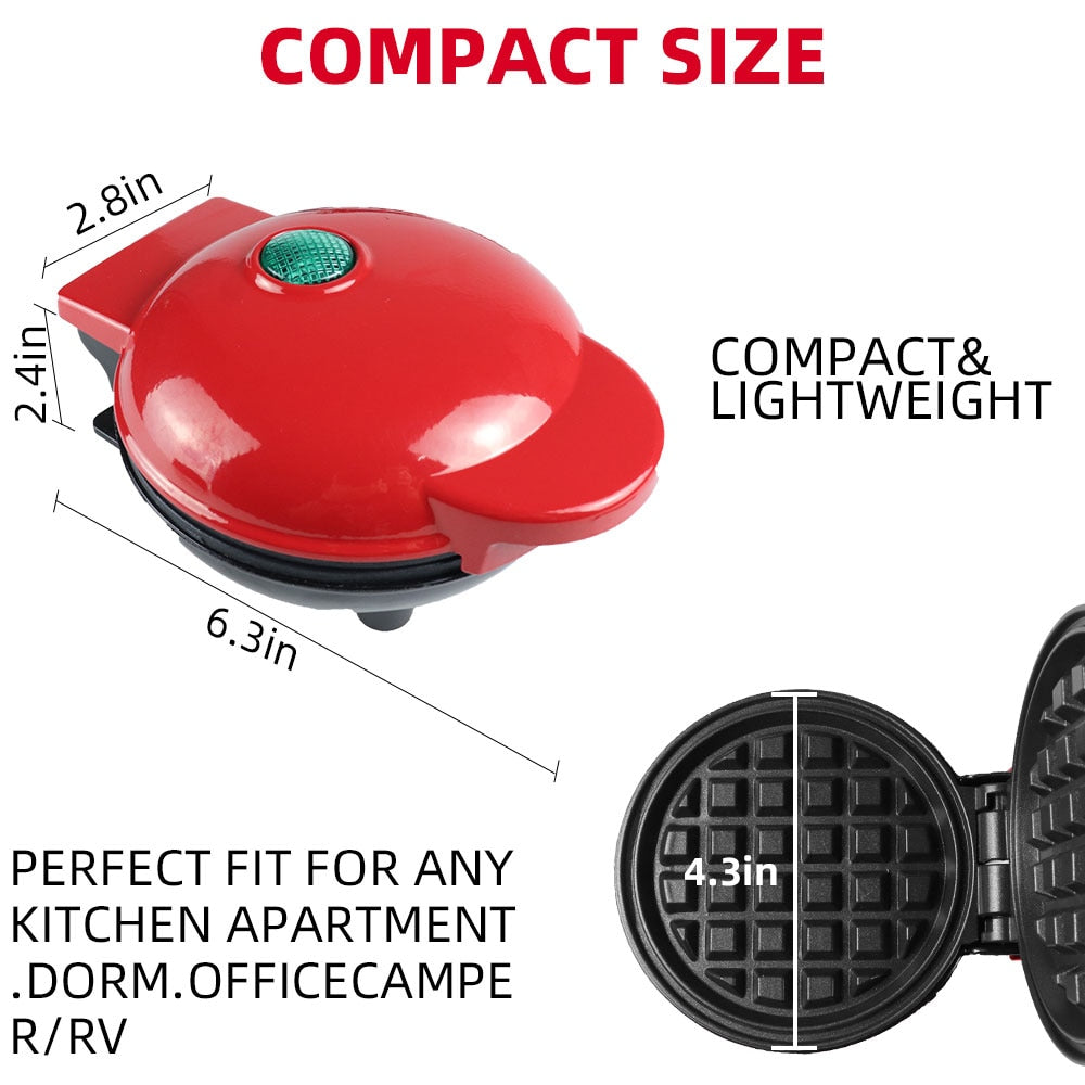 Electric Waffle Maker - Non-Stick Kitchen Appliance