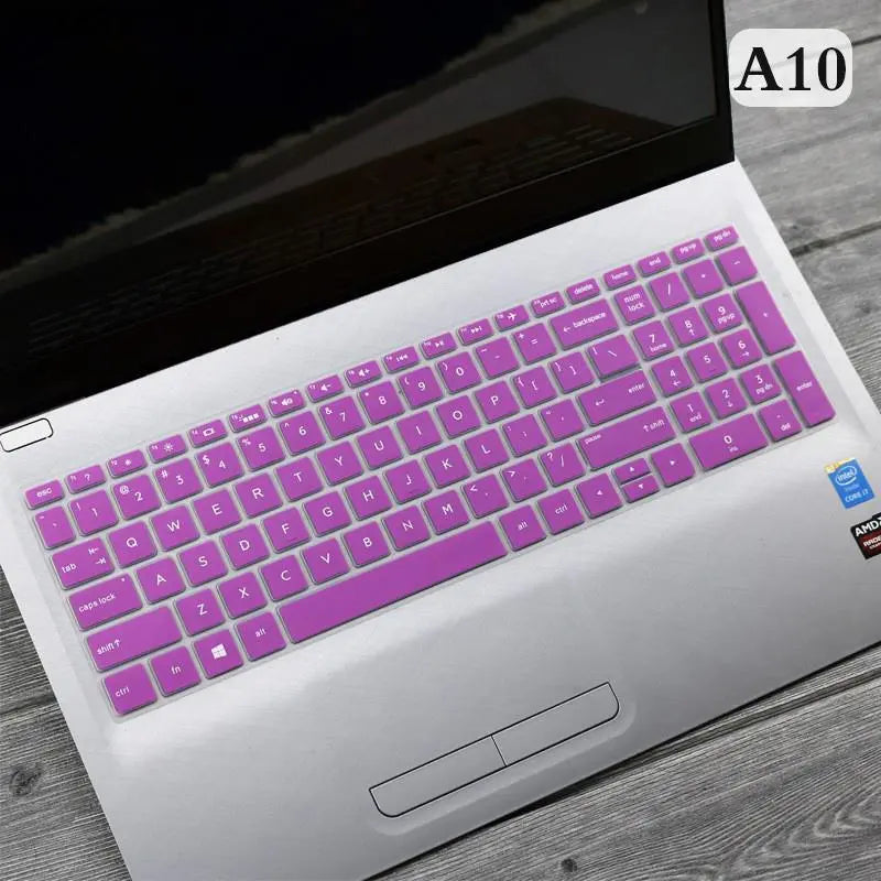 Silicone Keyboard Cover Protector for 15.6" HP Pavilion Laptops