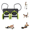 Multifunctional Abdominal Wheel Exercise Set with Resistance Band and Knee Mat - Abdominal wheel