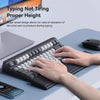 Load image into Gallery viewer, Hagibis Keyboard Wrist Rest Pad with Ergonomic Memory Foam Support